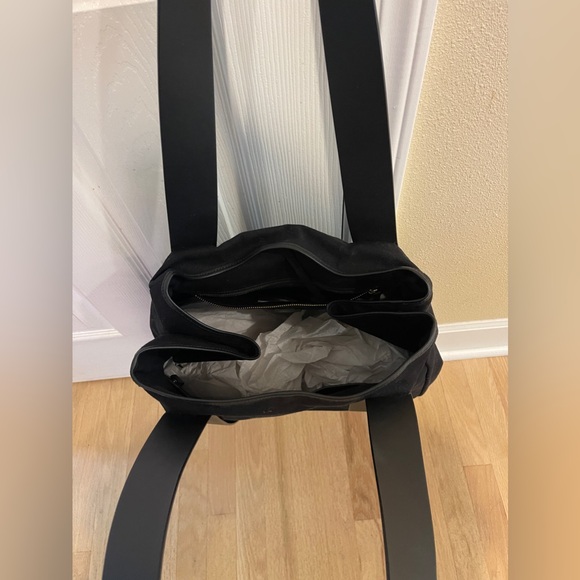 CUYANA - canvas bag w/ leather handles + trim - Picture 2 of 3